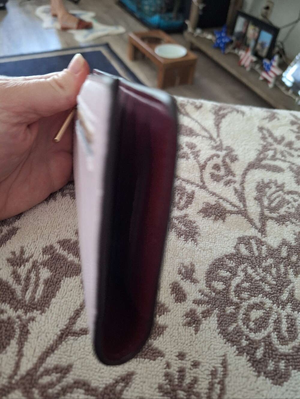kate spade lilac madison wallet - Picture 4 of 4